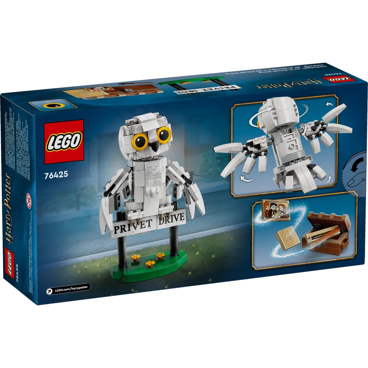 Конструктор LEGO Harry Potter Букля в гостях на Тисовой - фото 7