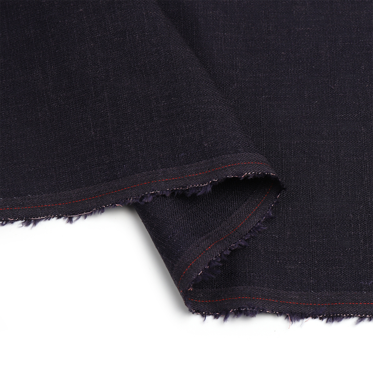 Ткань льняная TBY 1.4 х 2 м, цвет темно-синий - фото 4