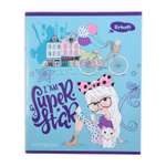 Тетрадь Erhaft клетка 12 лист.