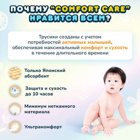 Трусики Momi Comfort Care XL 62 шт.