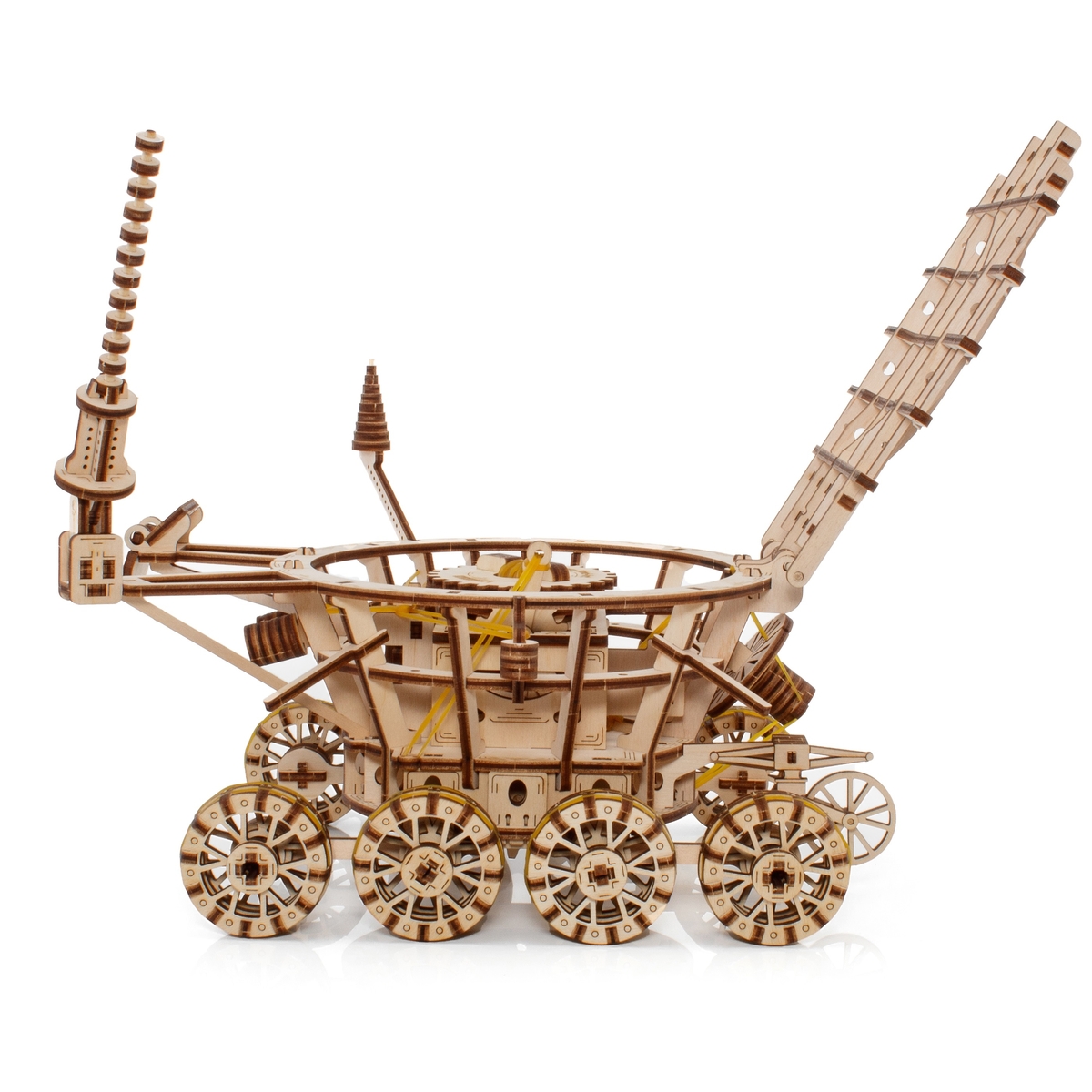 Конструктор Eco Wood Art Робот Луноход деревянный - фото 10