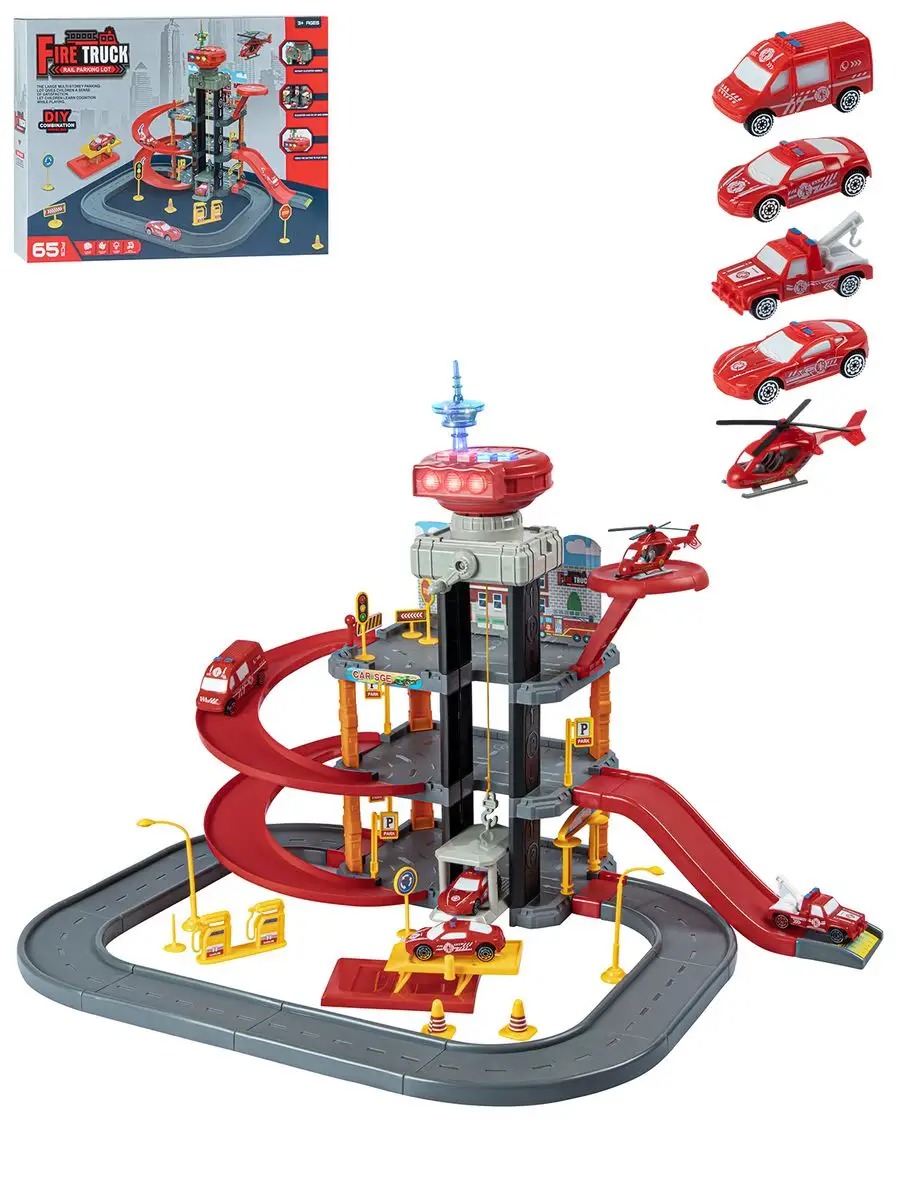 Парковка AUTODRIVE Пожарная JB0405466 - фото 11