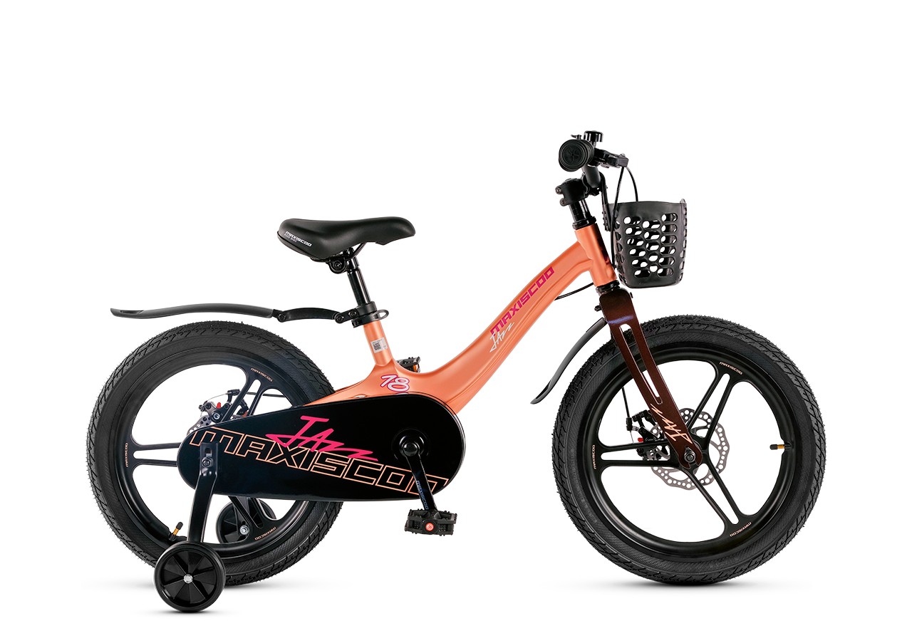 Двухколесный велосипед Maxiscoo 18 дюймов - фото 1