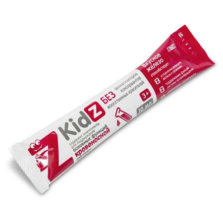 Биологически активная добавка Кидз Kidz Вкусное железо 10стиков