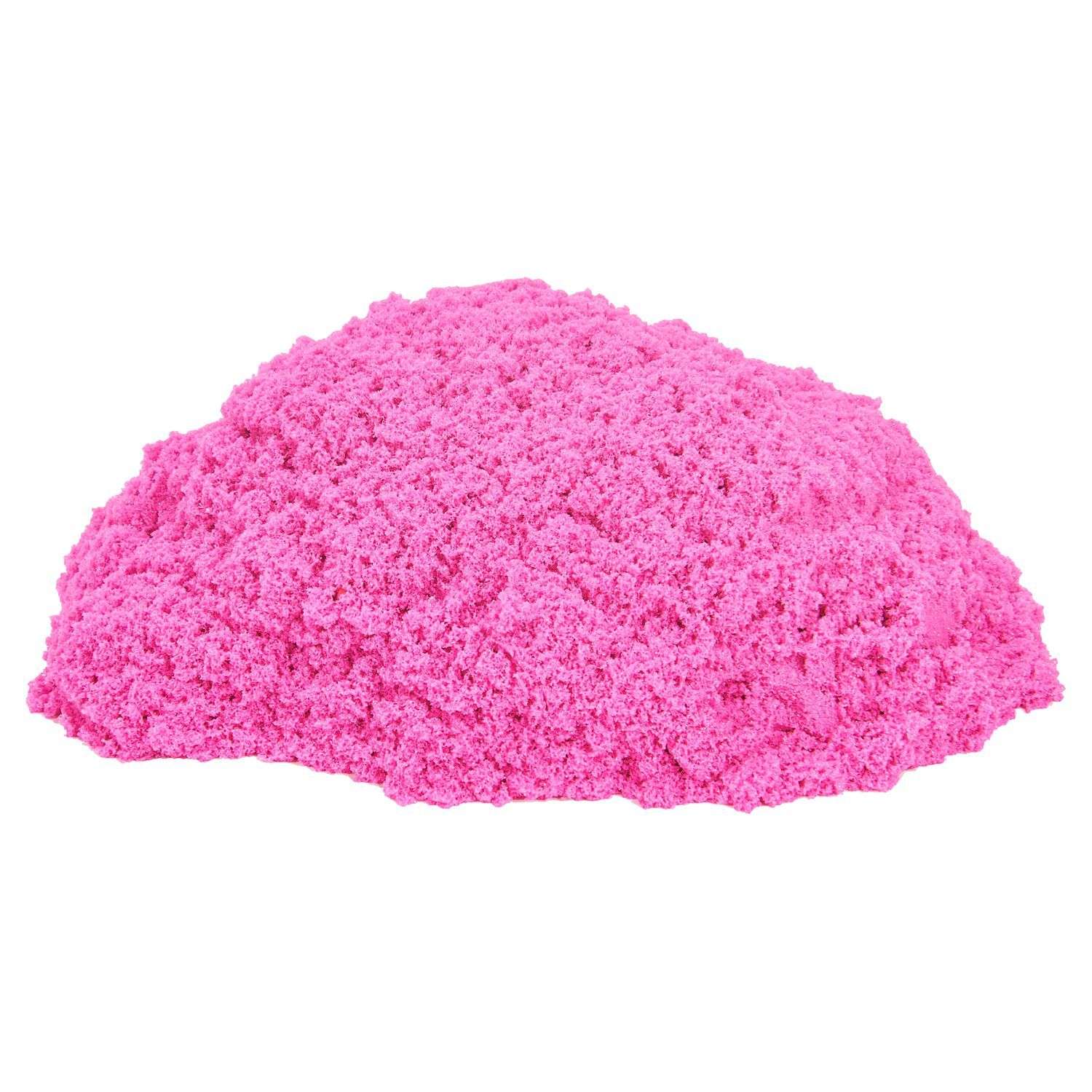Кинетический песок Kinetic Sand 0.9 кг (розовый) - фото 2