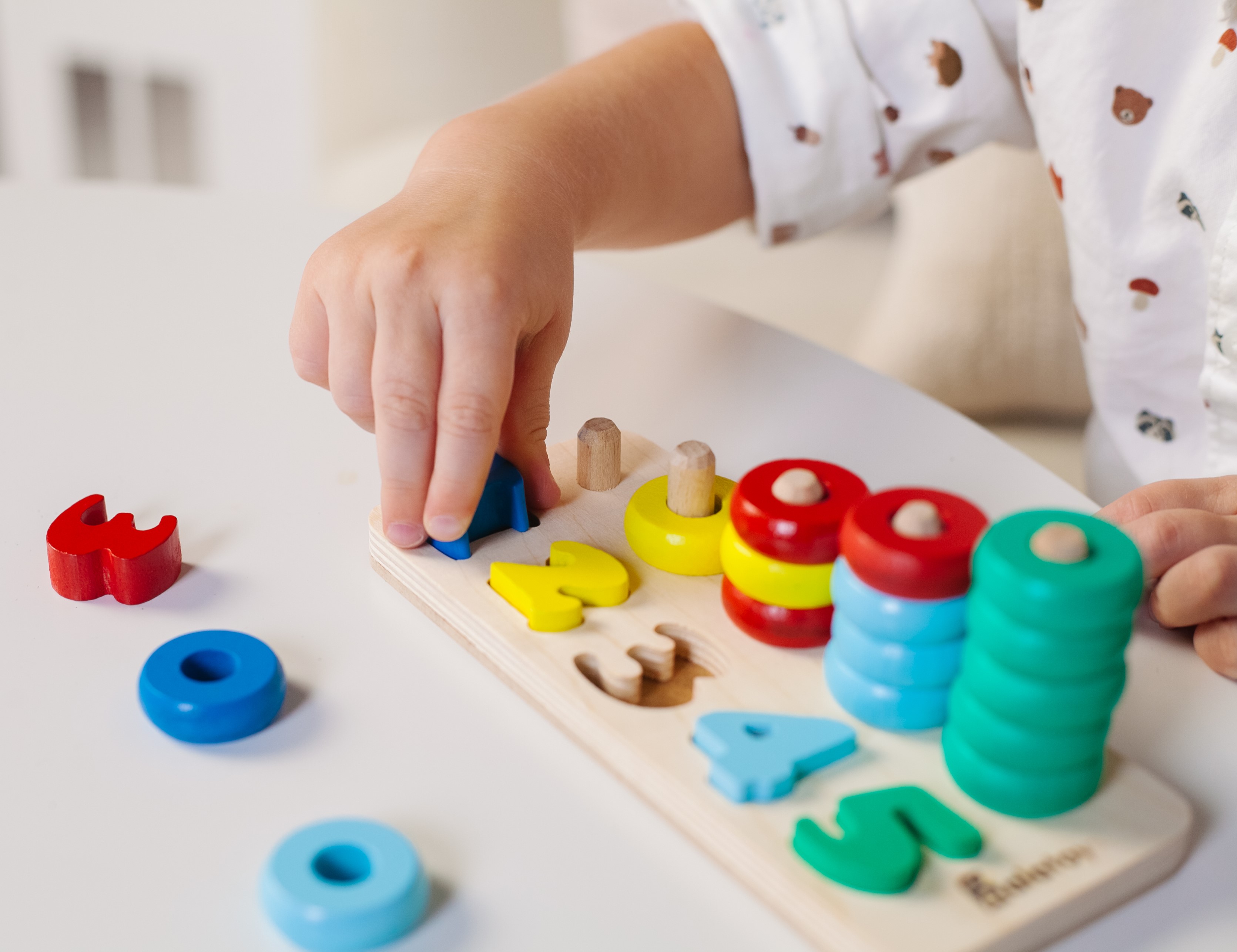 Игрушка Alatoys пирамидка Счёты в ассортименте - фото 6