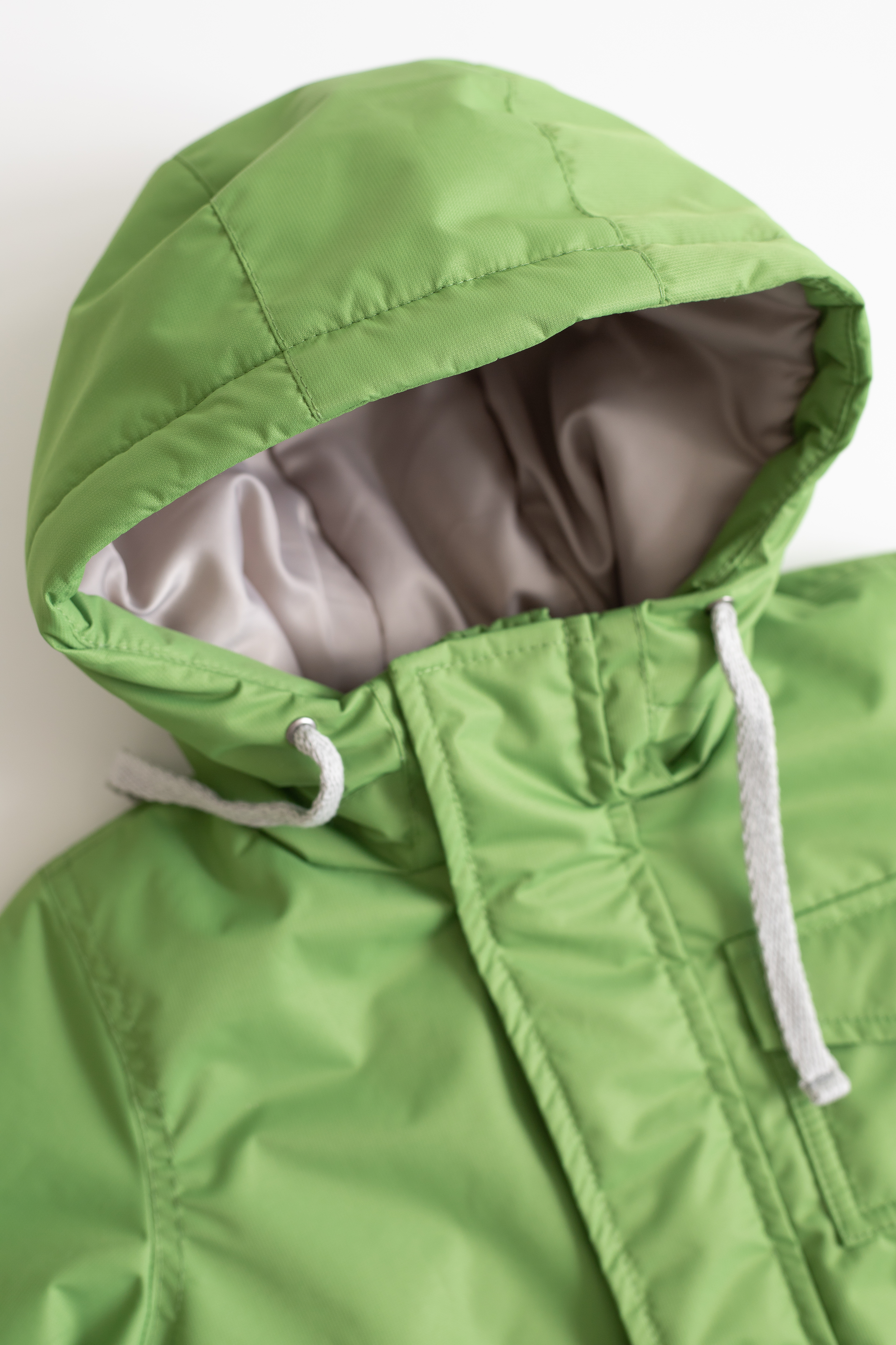 Парка MINIDINO В-К-001Парка демисезонная с 3 карманами трава - фото 3