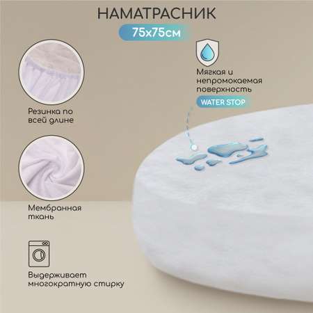 Наматрасник круглый Amarobaby Круг 75х75