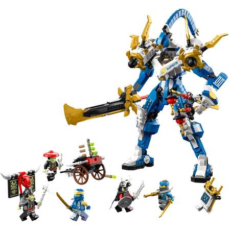Конструктор LEGO NINJAGO Механический титан Джея блочный