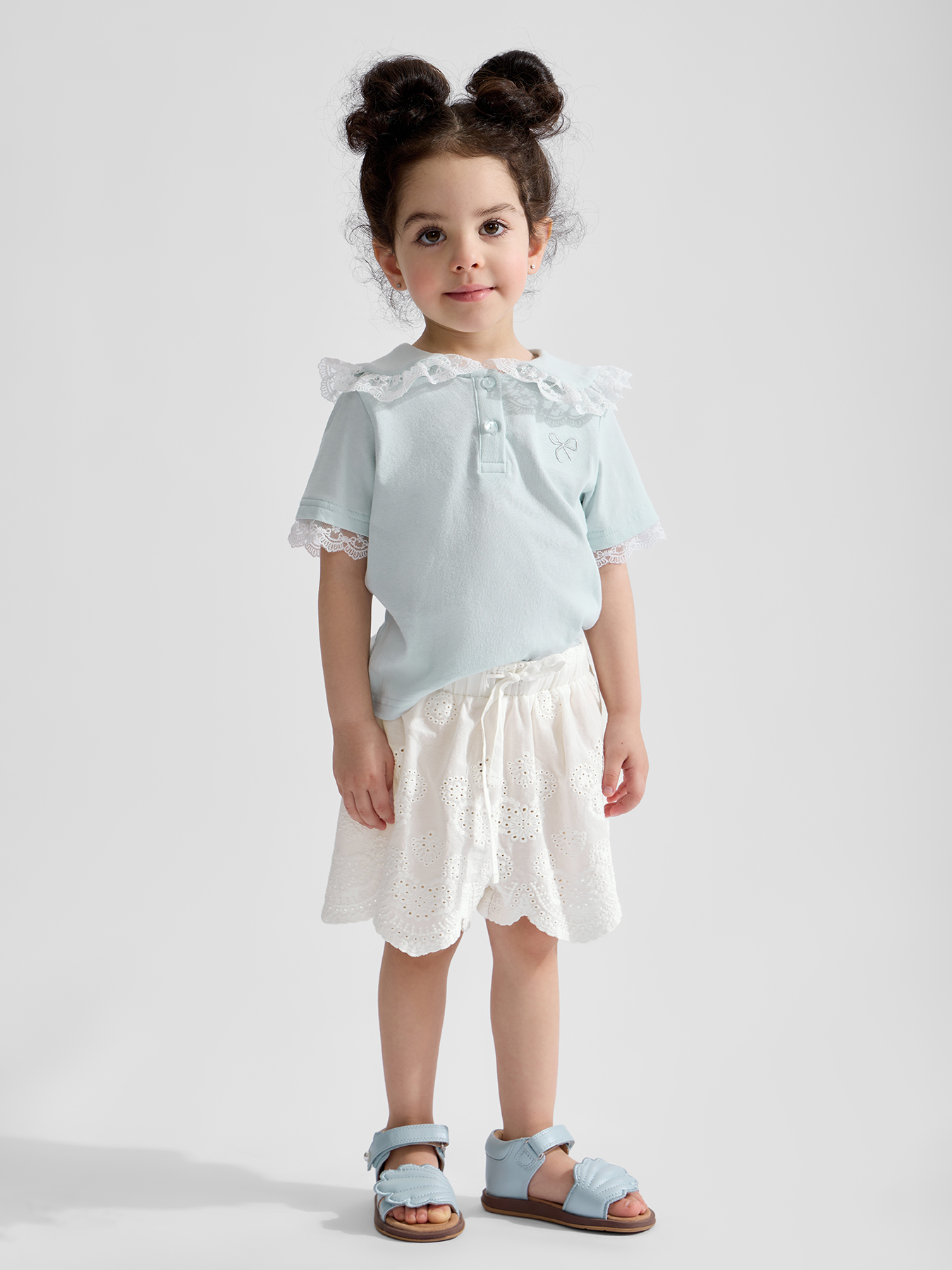 Поло Happy Baby 88722-1_light-blue - фото 2