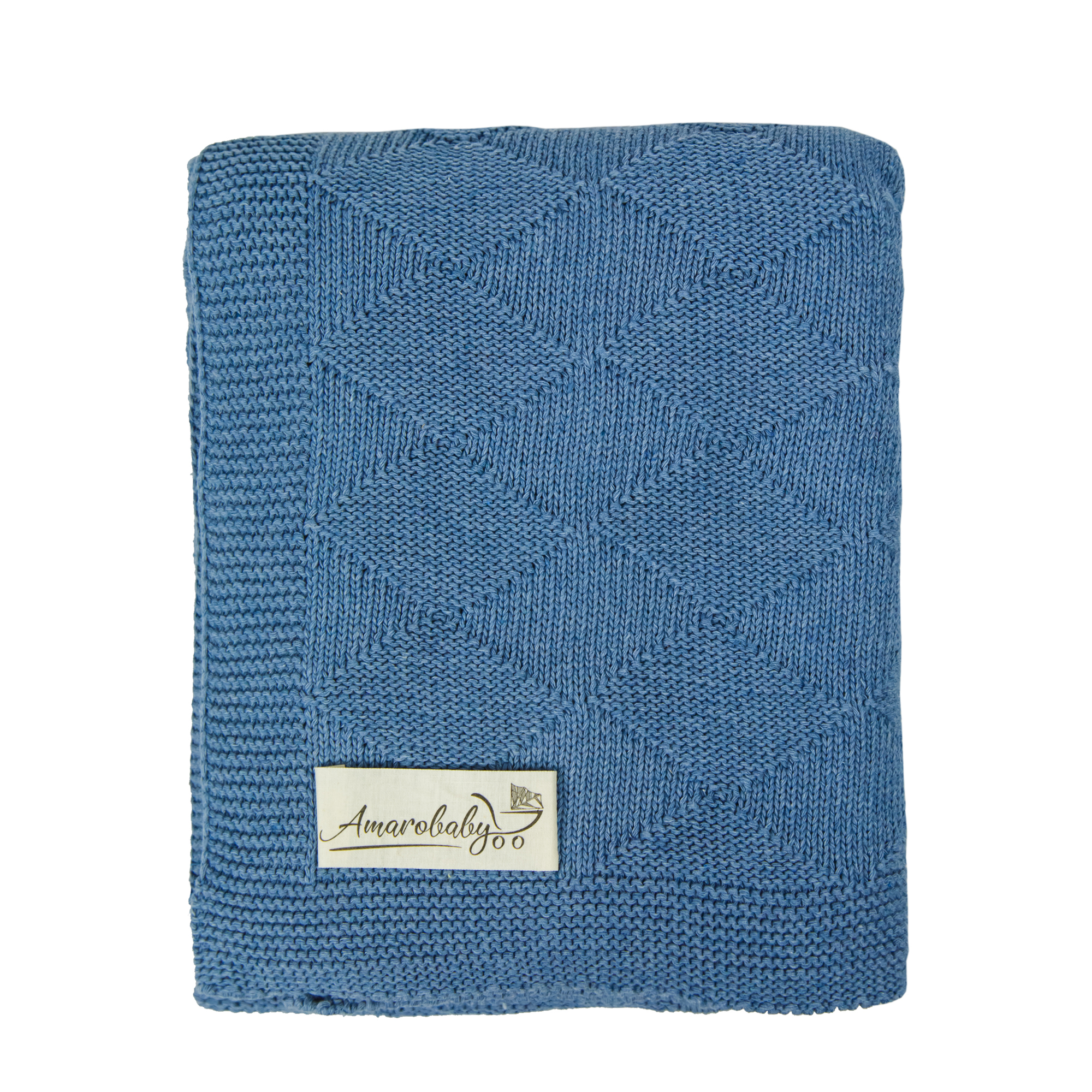 Плед Amarobaby Pure Love Ромбы 75 x 105 см - фото 6