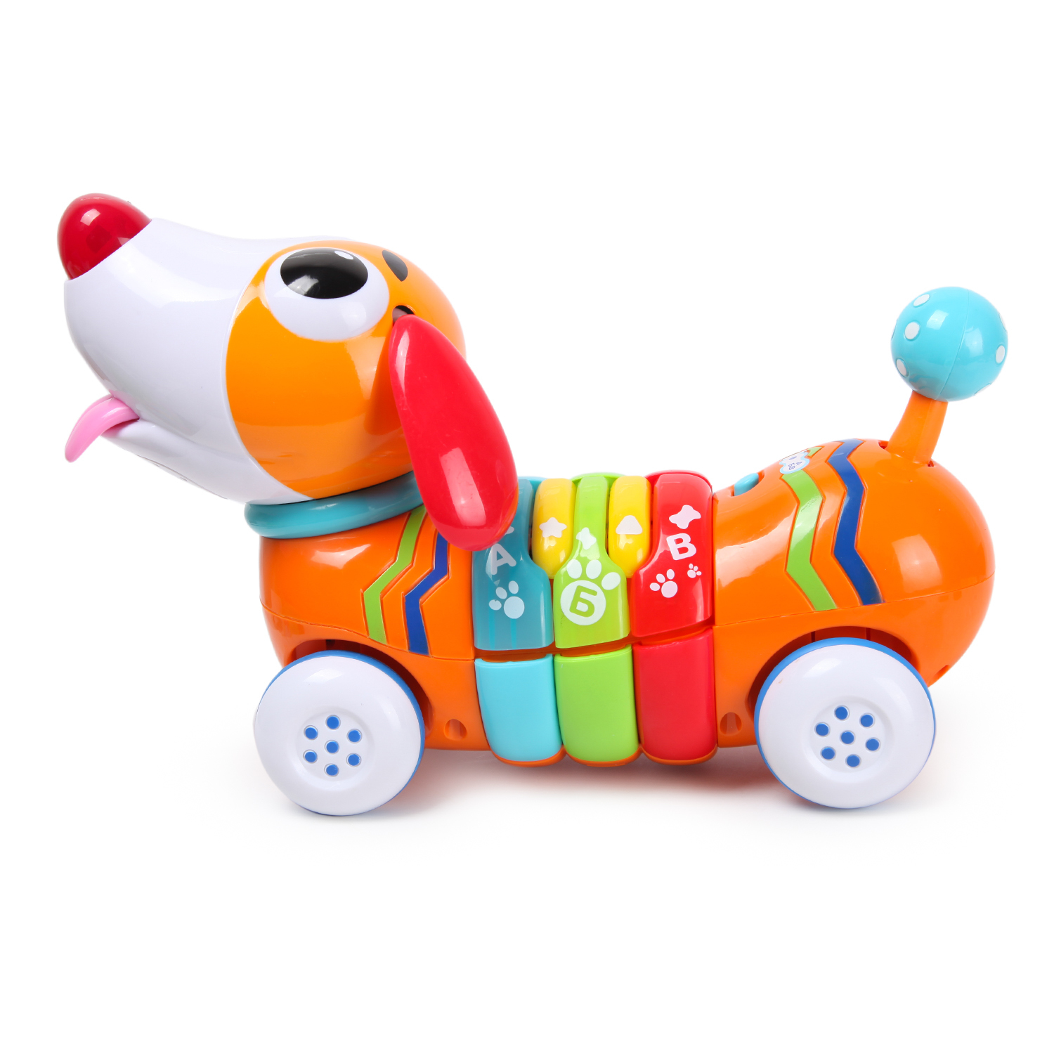 Игрушка BabyGo Радужный щенок - фото 9
