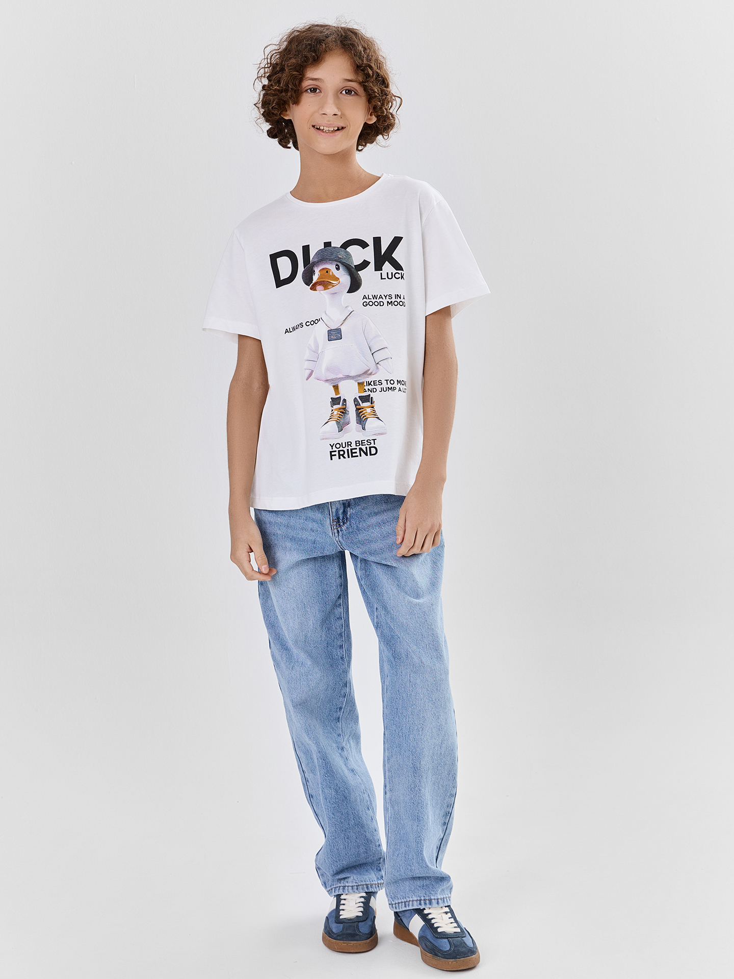 Футболка Mark Formelle (Марк Формэль) 113432/белый +печать8 - фото 1