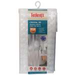 Штора для ванной Tatkraft Crystal 3D