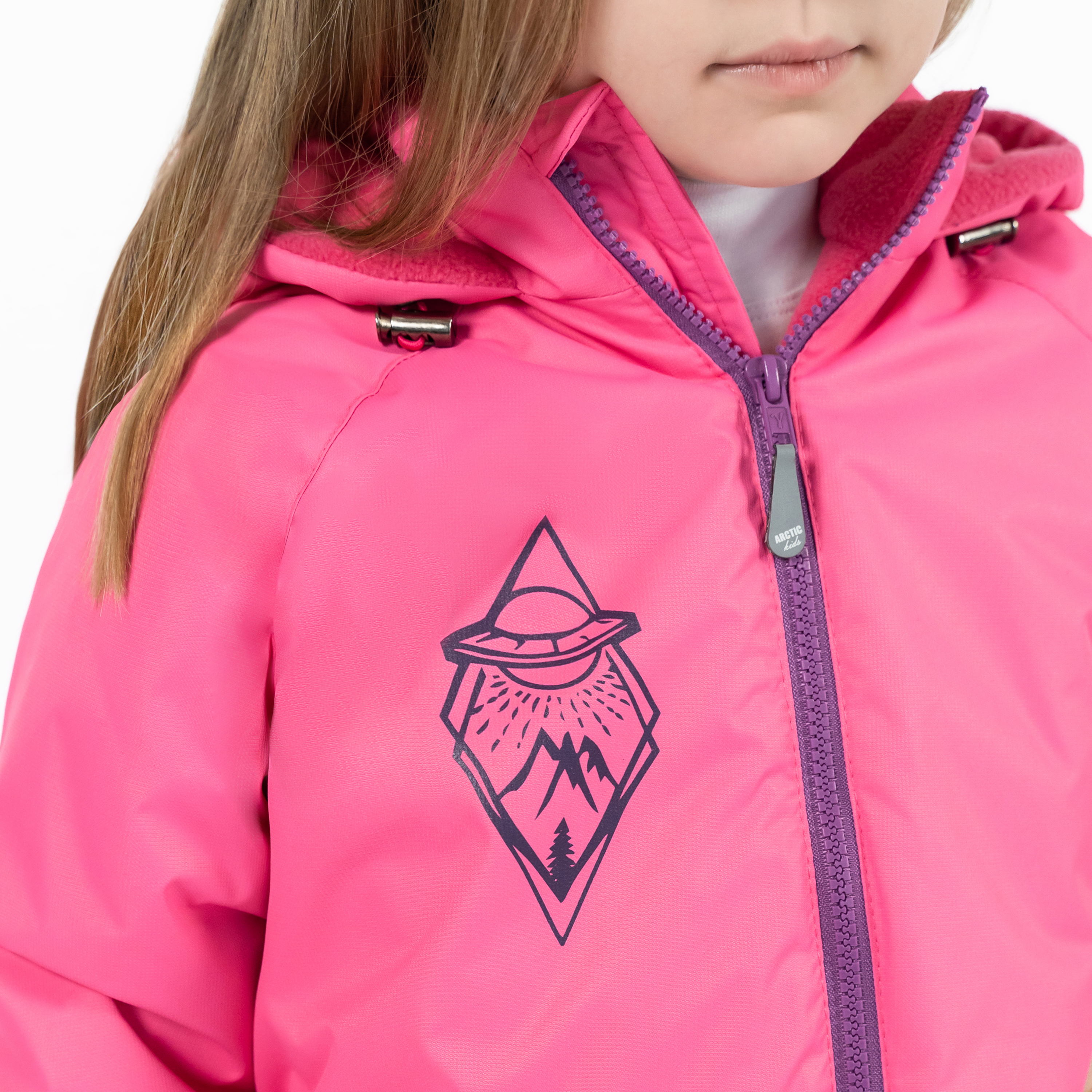 Комбинезон Arctic kids 30-038 фиолетовый - фото 6