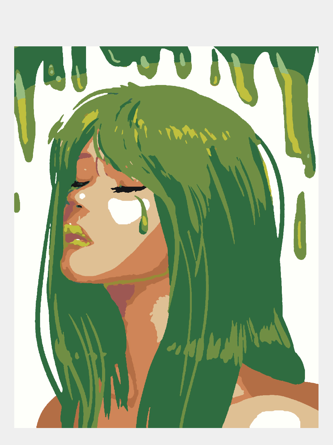 Картина по номерам Selfica Капля - фото 1