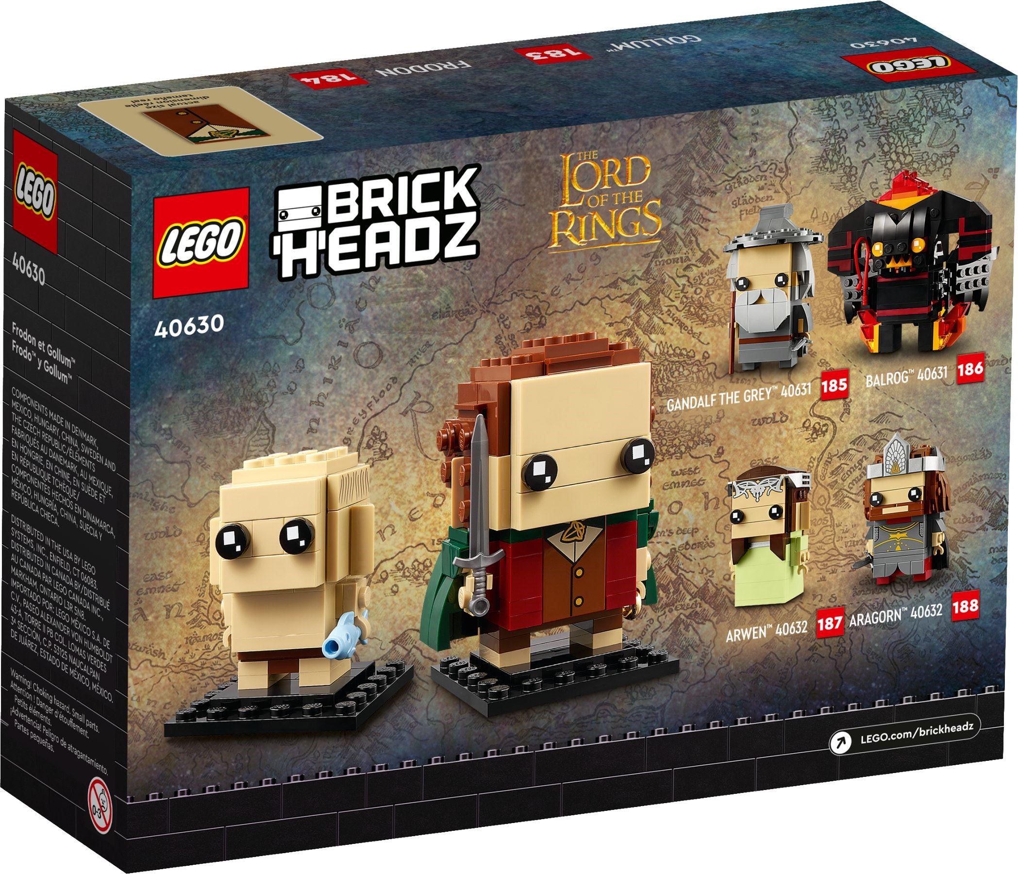 Конструктор LEGO BrickHeadz 40630 184 дет. - фото 3