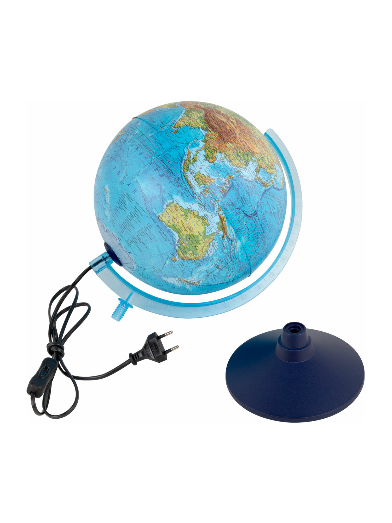 Глобус Globen физический политический с подсветкой диаметр 25 см - фото 24