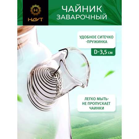 Чайник заварочный HAYT стеклянный 900 мл