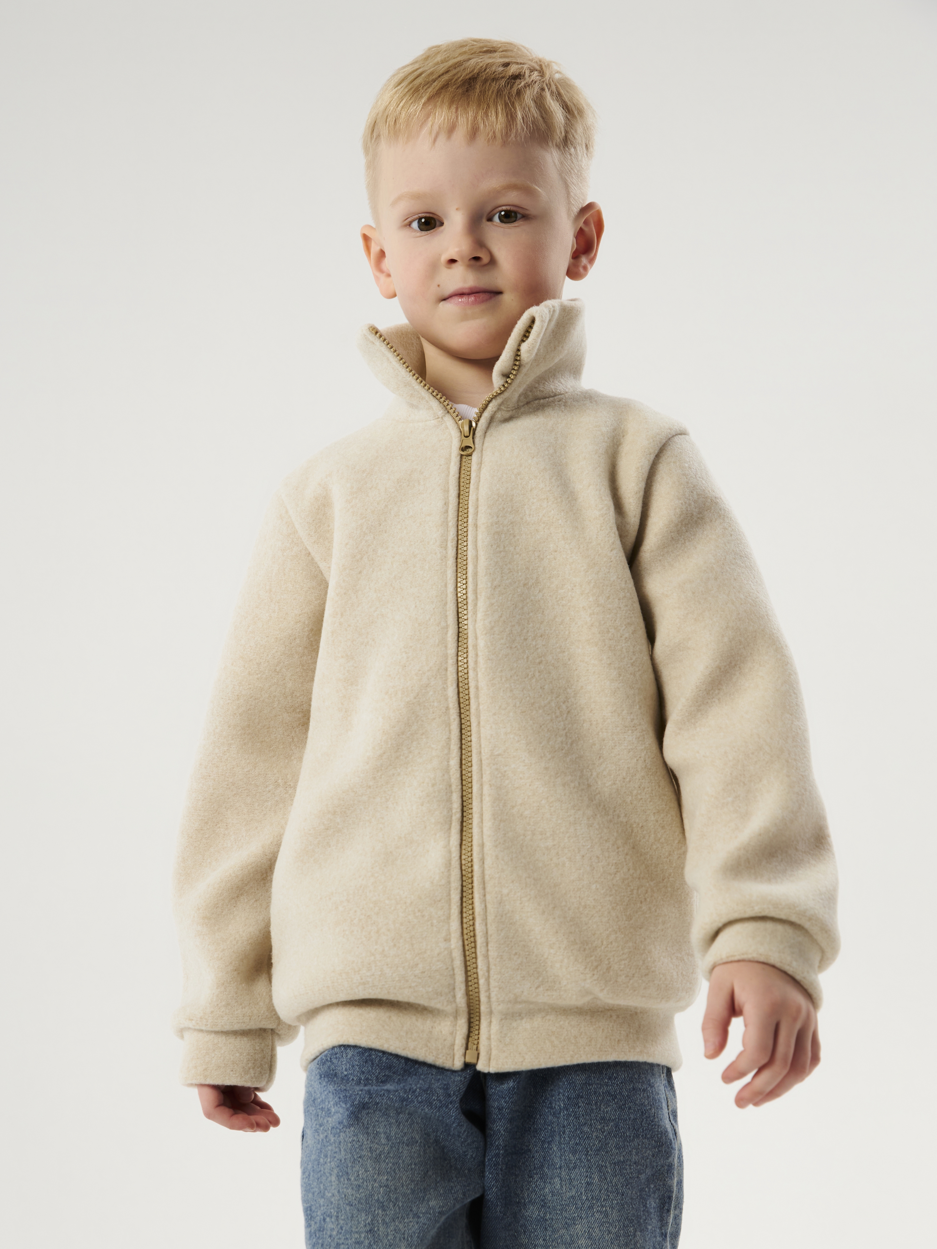 Толстовка Осьминожка Ф-3161/бежевый - фото 1