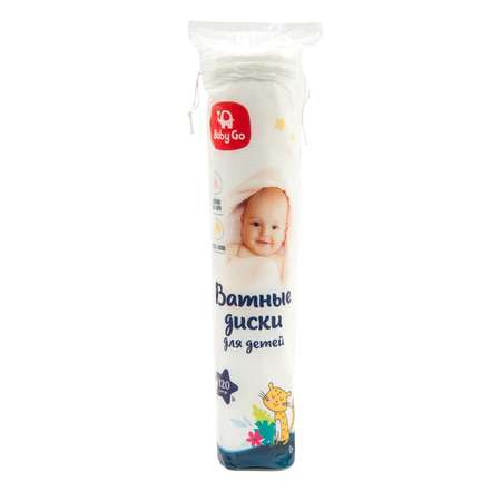 Ватные диски BabyGo 120 шт.