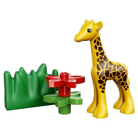 Конструктор LEGO DUPLO Зоопарк для малышей блочный