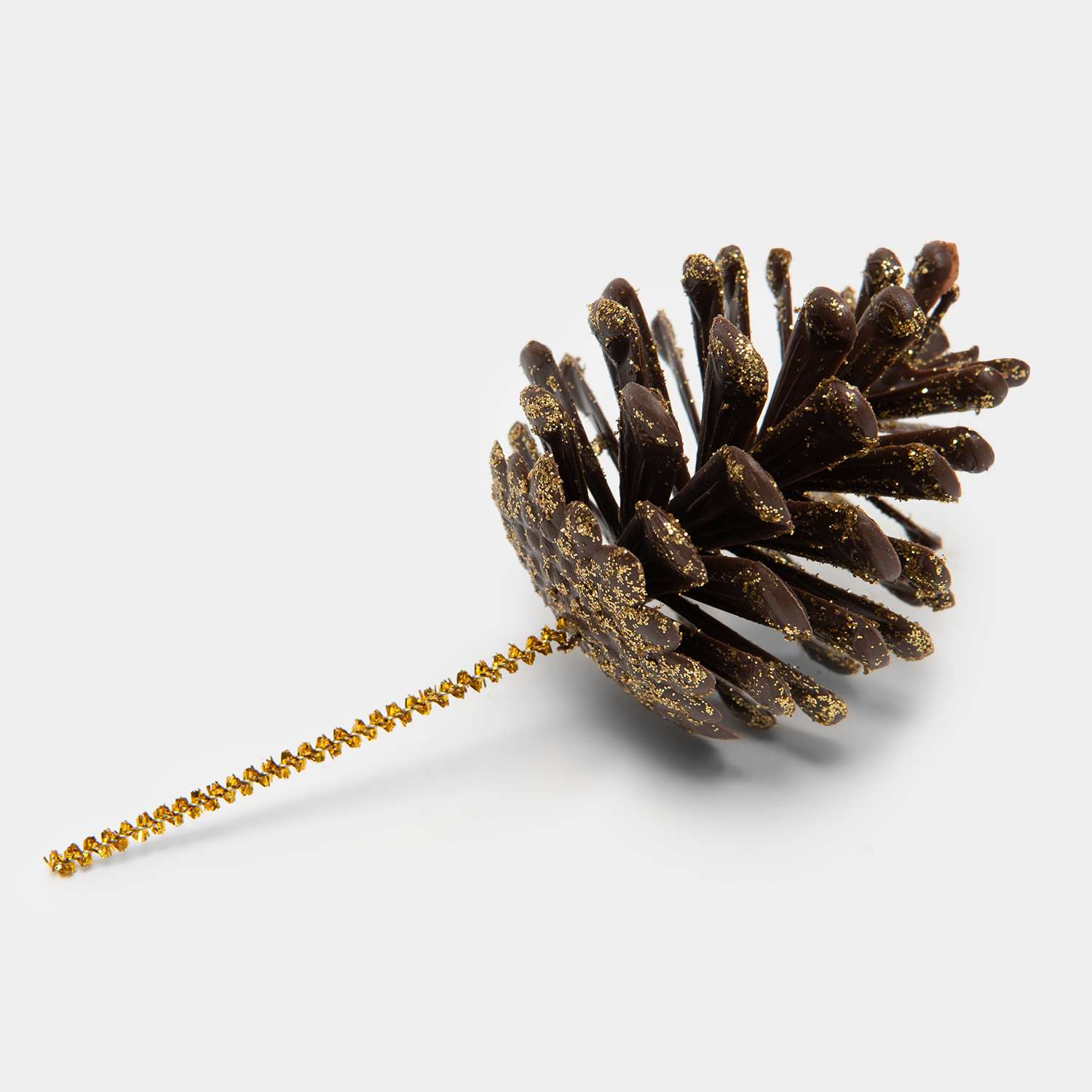 Набор ёлочных украшений ё Шишки в ассортименте 4шт - фото 2