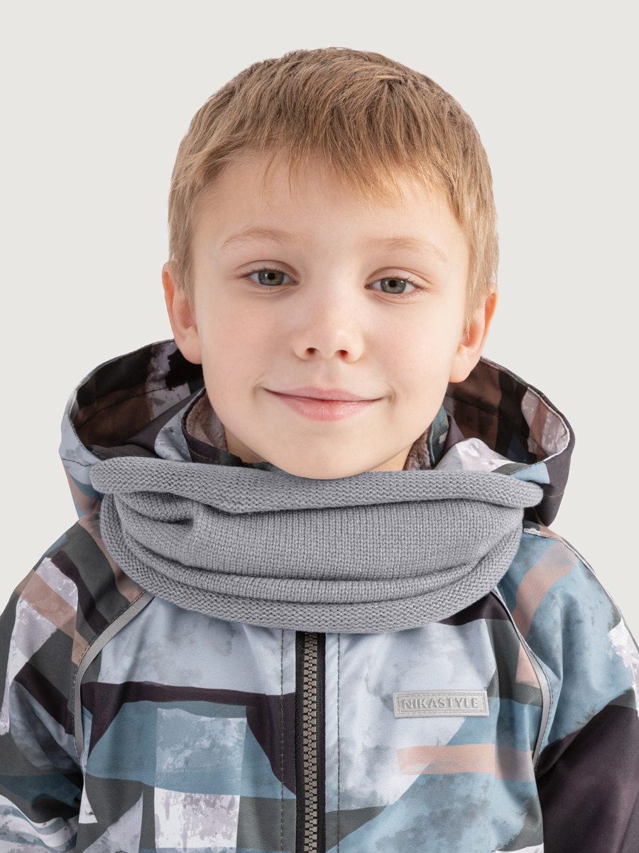 Снуд NIKASTYLE 17м22126 серый меланж - фото 1