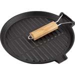 Сковорода-гриль Mallony чугунная 26 см