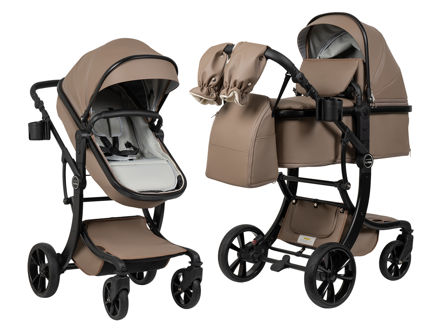 Коляска трансформер Aimile Авантюрист / Adventurer коричневый - фото 11