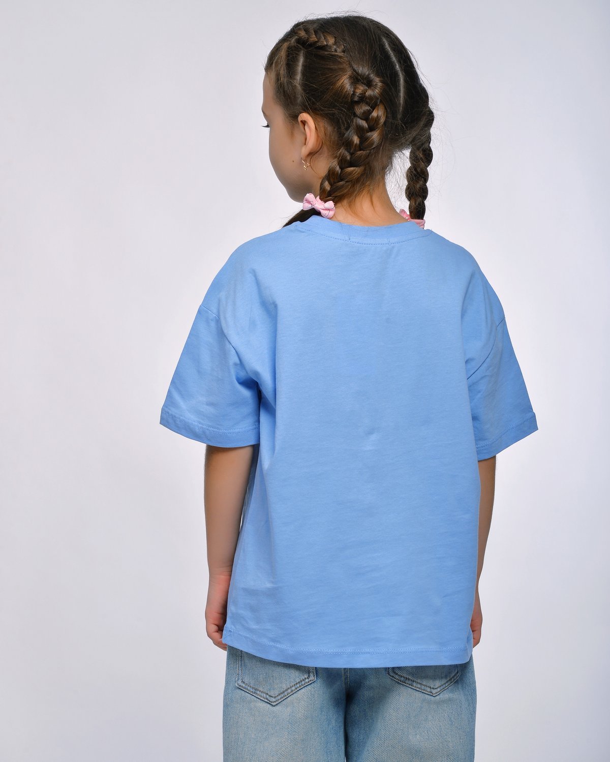 Футболка STELLA MODA 11601._голубой - фото 10