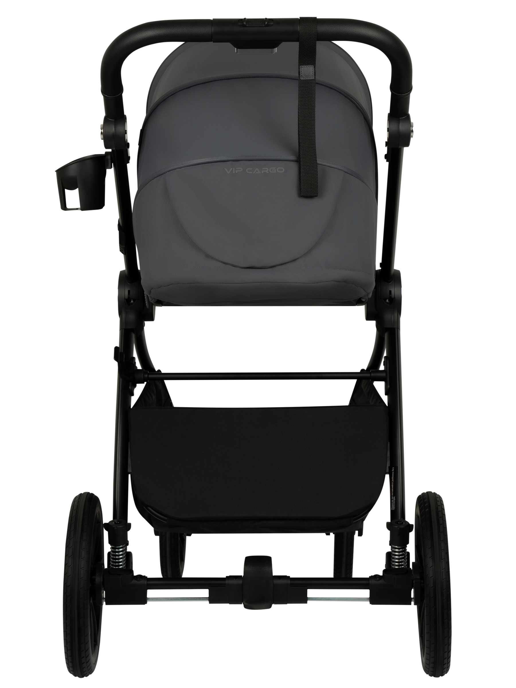 Коляска прогулочная JOVOLA LYRA серый - фото 25