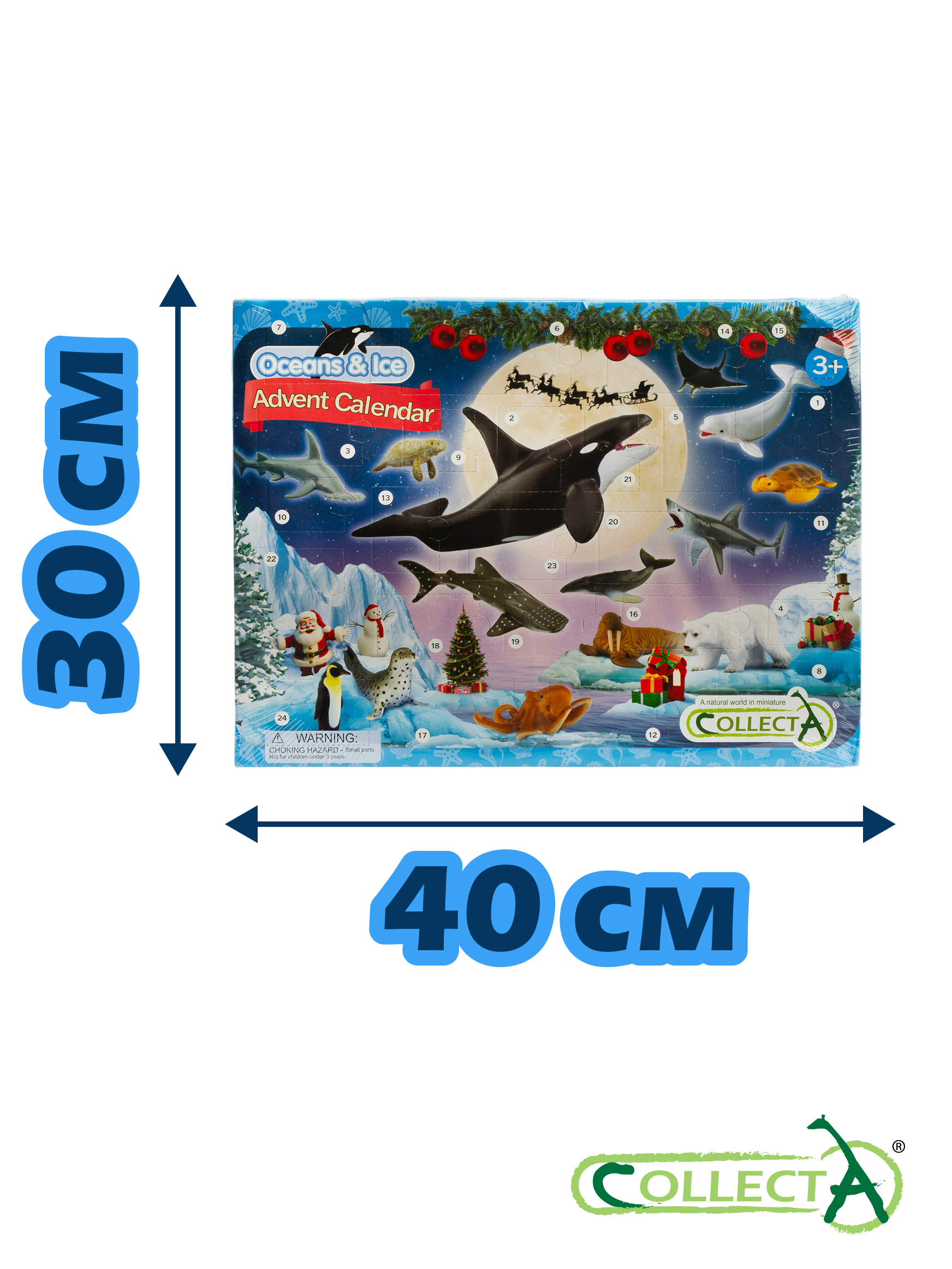 Игровой набор Collecta Подводные жители 24 шт. 30 см - фото 2
