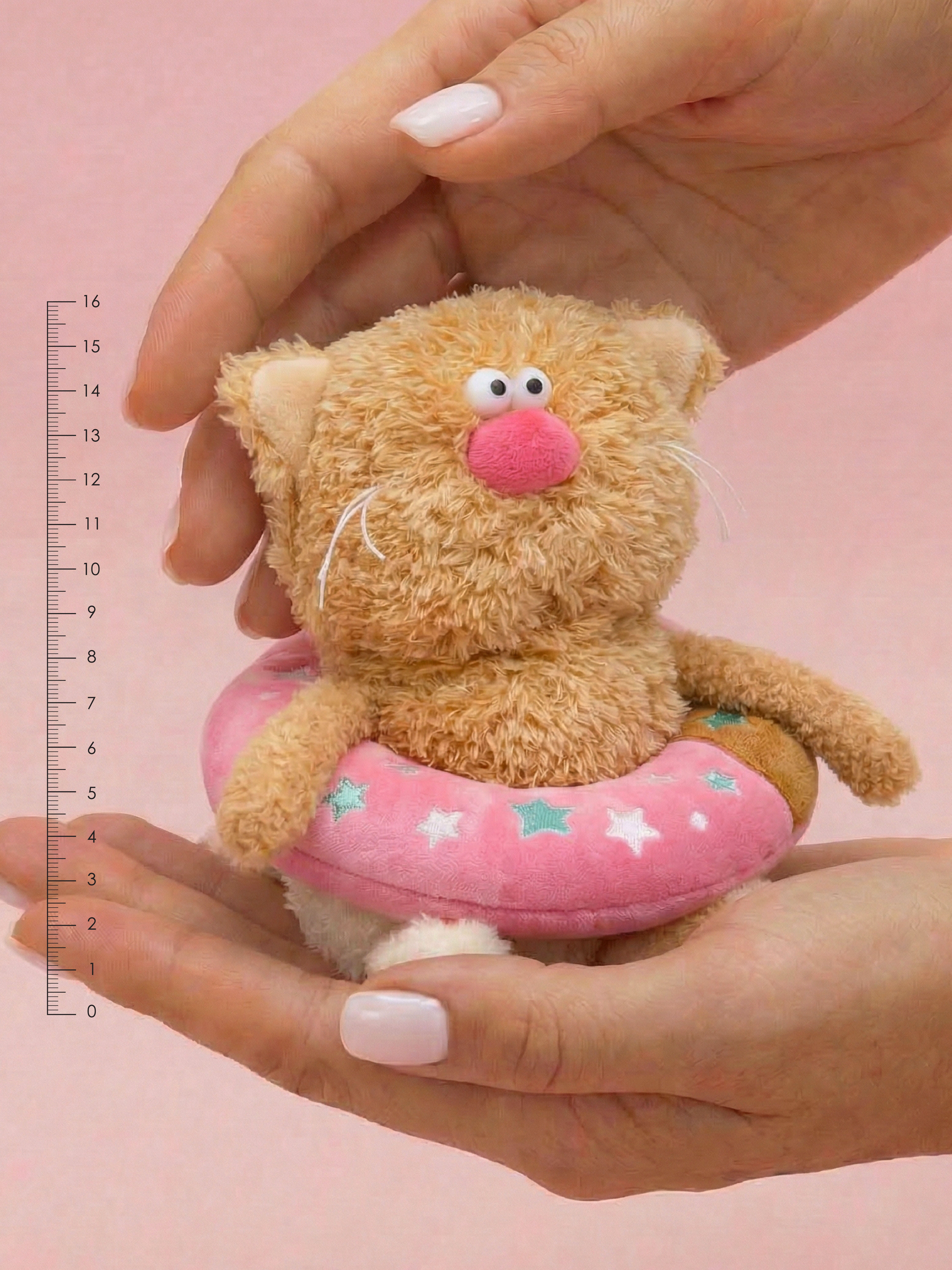 Мягкая игрушка BUDI BASA Кофейный Кот Раф - фото 5