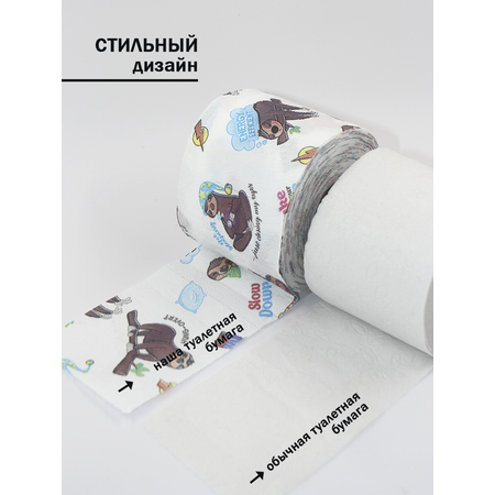Туалетная бумага World cart 4 шт.