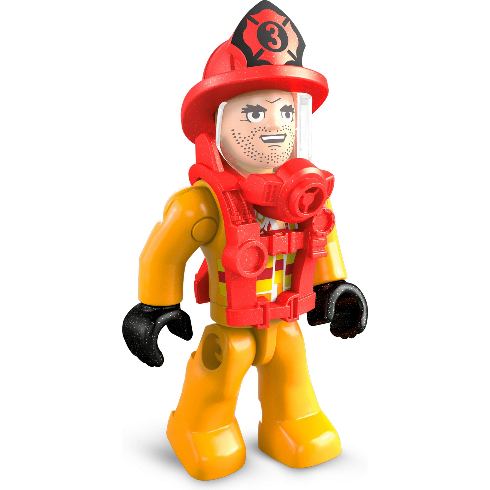 Конструктор Mega Construx Пожарная машина блочный - фото 9