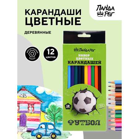 Карандаши цветные ПАНДАРОГ 12 шт.