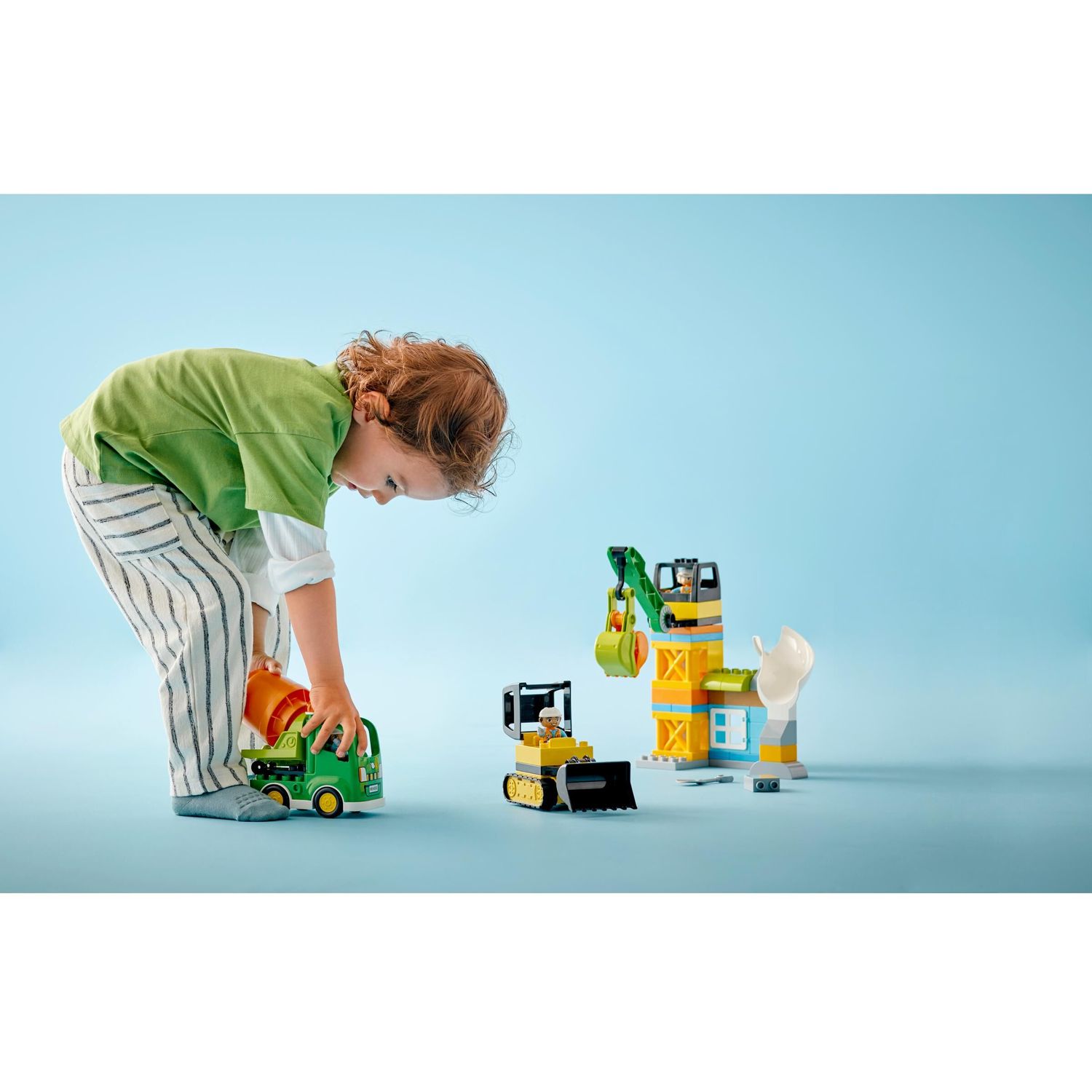 Конструктор LEGO DUPLO Строительная площадка - фото 8