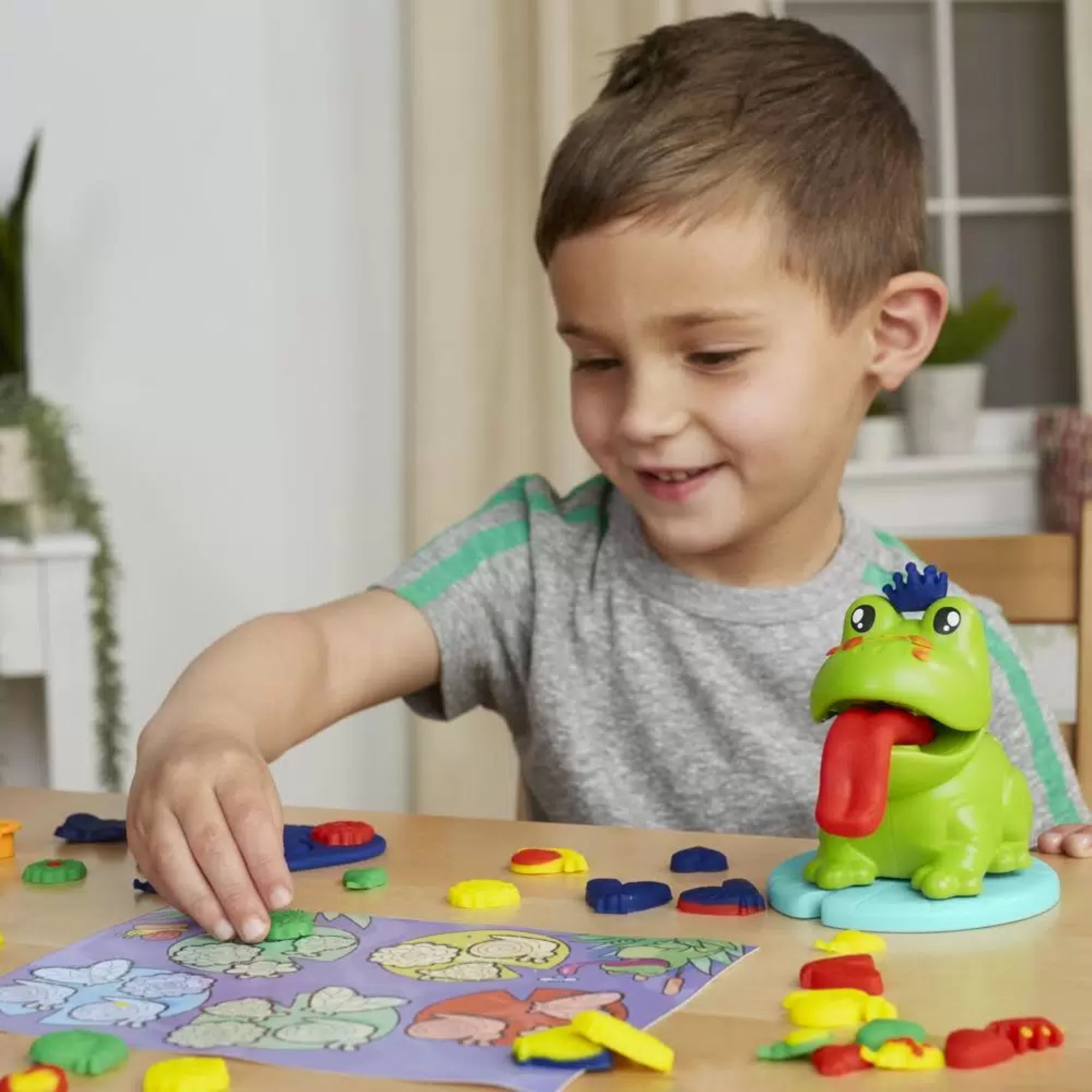 Масса для лепки Hasbro Play Doh Веселая лягушка - фото 10