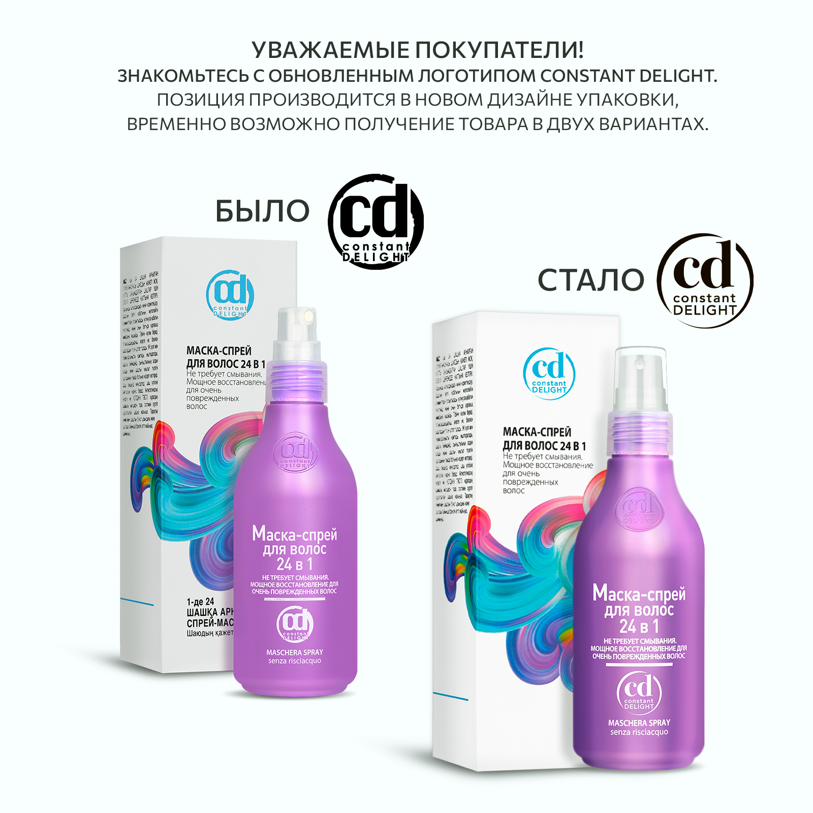 Маска-спрей Constant Delight для восстановления волос 24 в 1 200 мл - фото 3