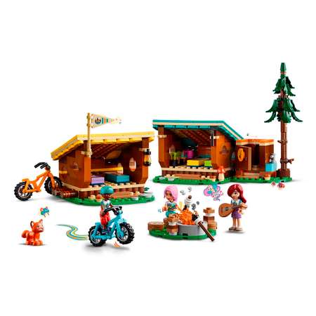 Конструктор LEGO Friends Домики в летнем лагере блочный