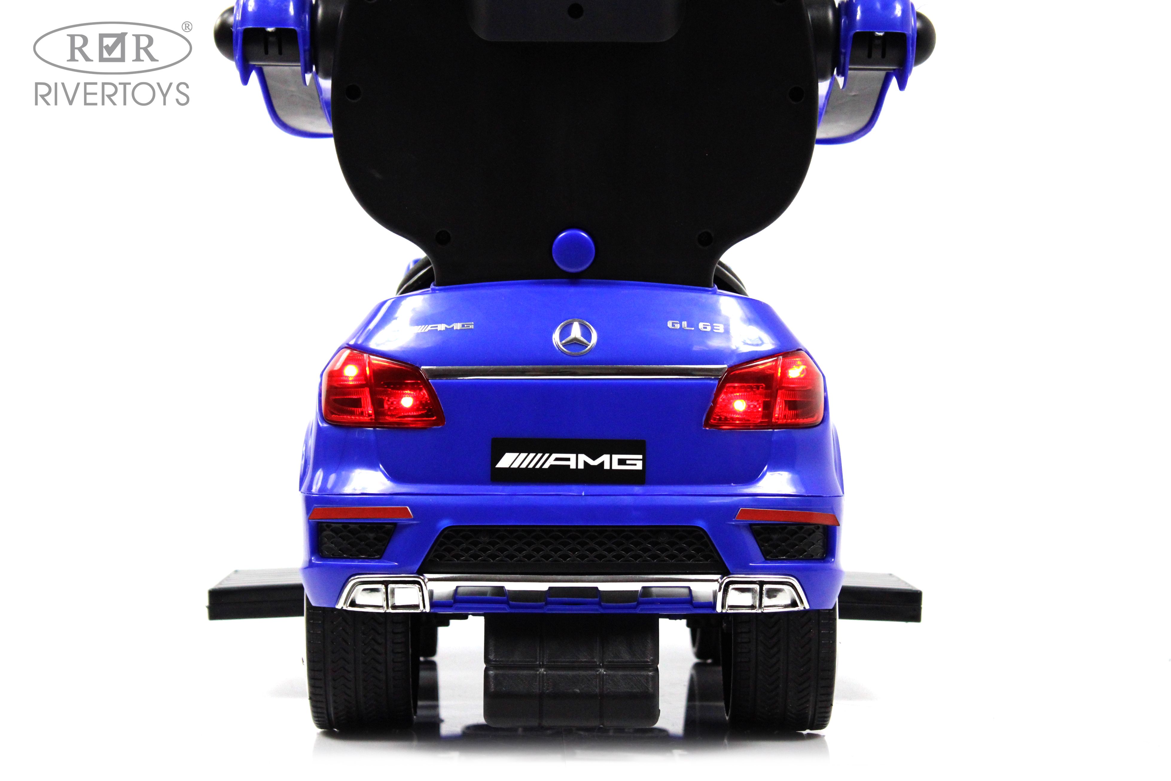 Электромобиль RIVERTOYS Mercedes A888AA-H-BLUE - фото 21