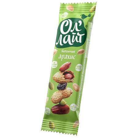 Батончик ОлЛайт арахисовый 30г
