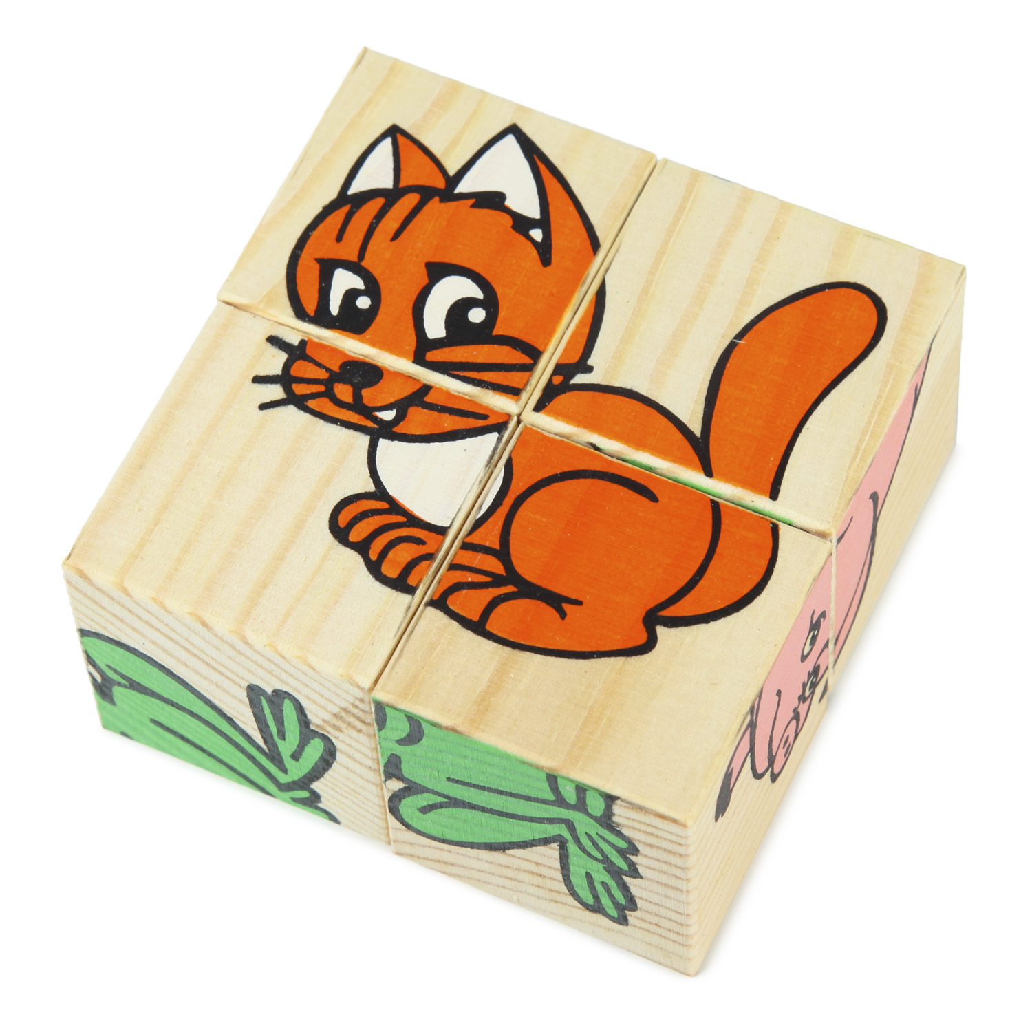 Игрушка Томь-сервис кубики Животные - фото 4
