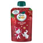 Пюре ФрутоKids яблоко-черешня-малина-красная смородина 90г с 5месяцев