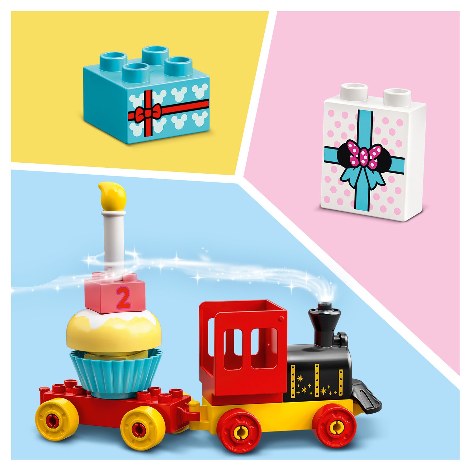 Конструктор LEGO DUPLO Поезд Микки и Минни - фото 11