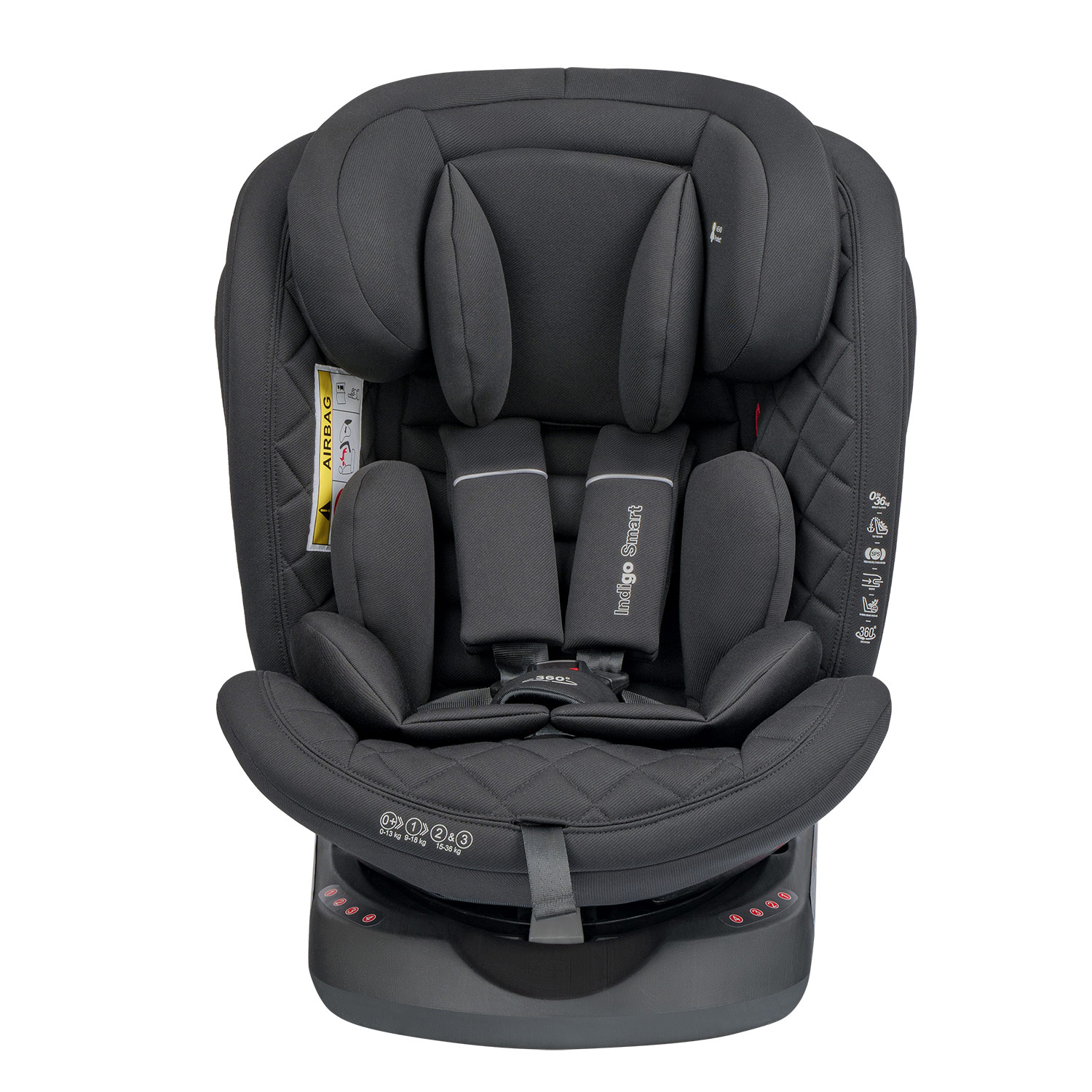 Автокресло Indigo SMART Isofix 0+/1/2/3 (0-36 кг) - фото 2