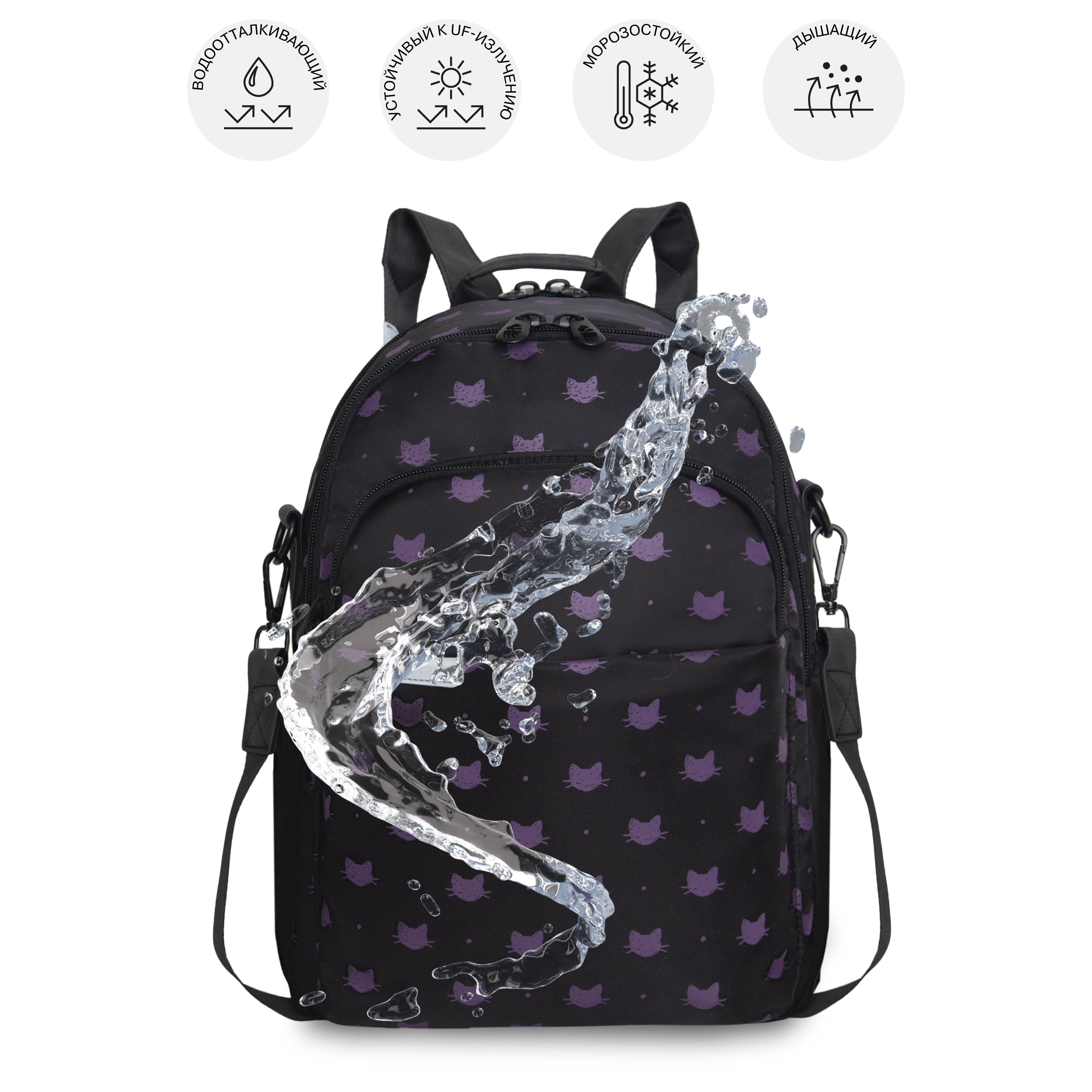 Рюкзак Grizzly для девочки - фото 12