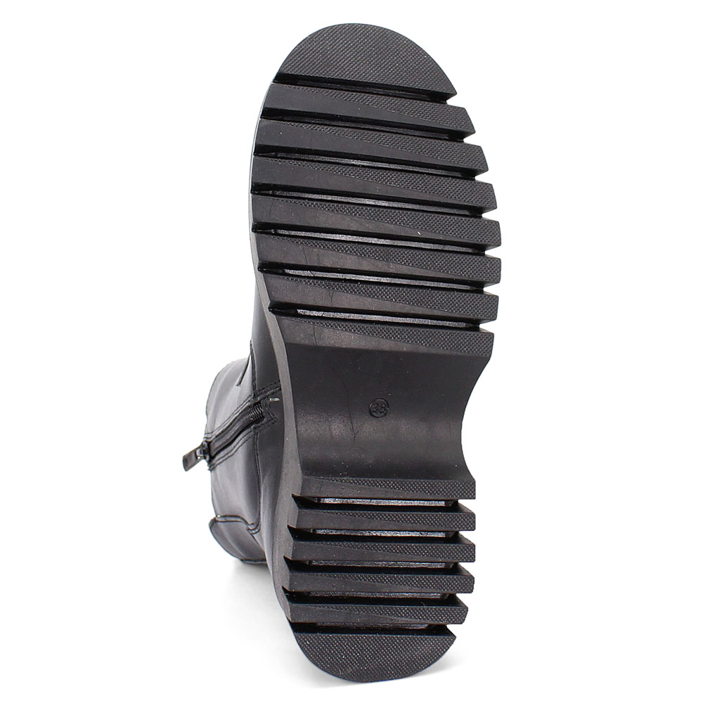 Ботинки Обувь ЛЕЛЬ м 4-2153 Ботинки школьные (черный) - фото 4