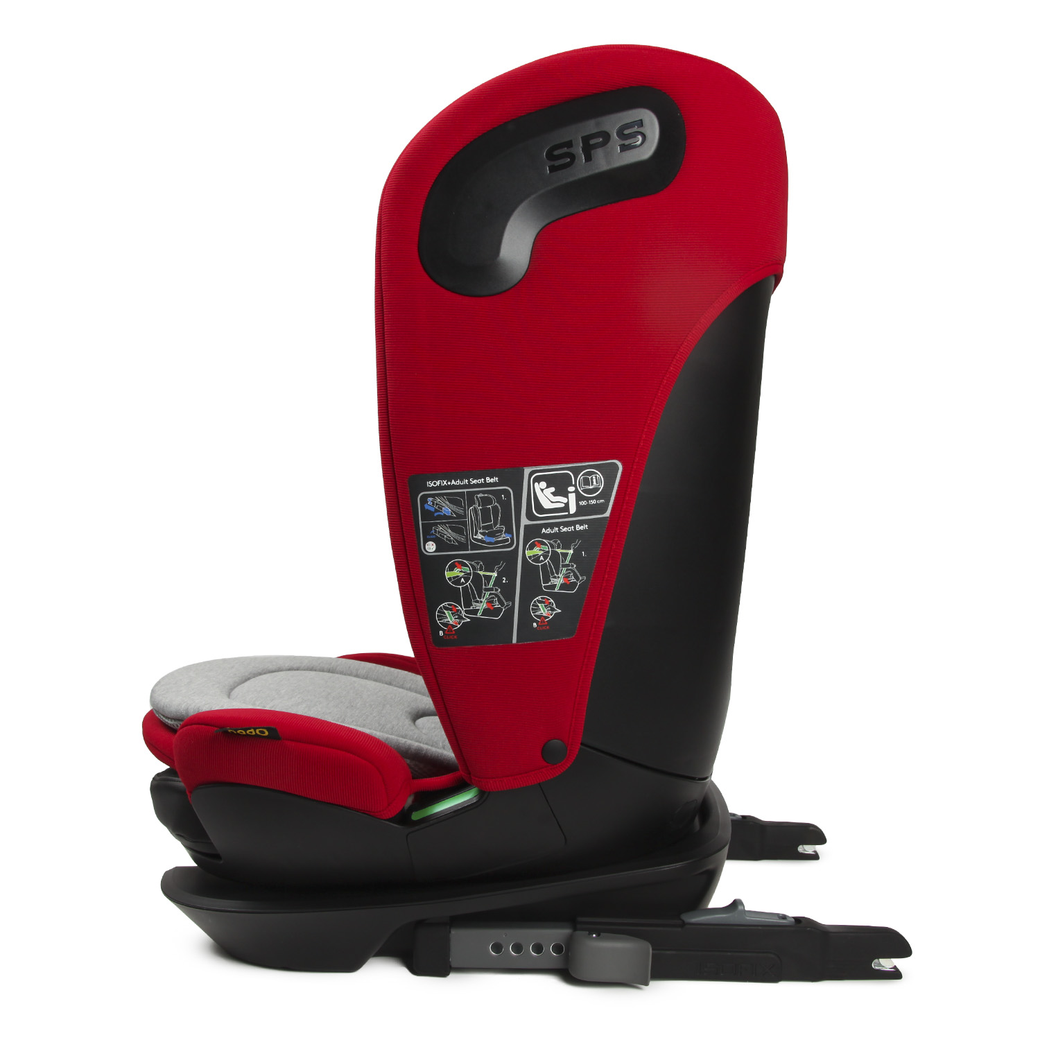 Автокресло nado Garnet red Isofix 2/3 (15-36 кг) - фото 15